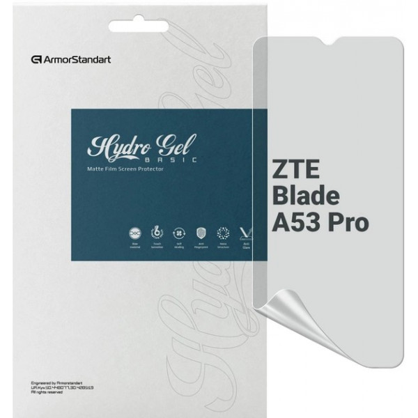 Фото - Захисна плівка для смартфону Armorstandart Matte for ZTE Blade A53 Pro (ARM68869) Фото - Захисна плівка для смартфону Armorstandart Matte for ZTE Blade A53 Pro (ARM68869)
