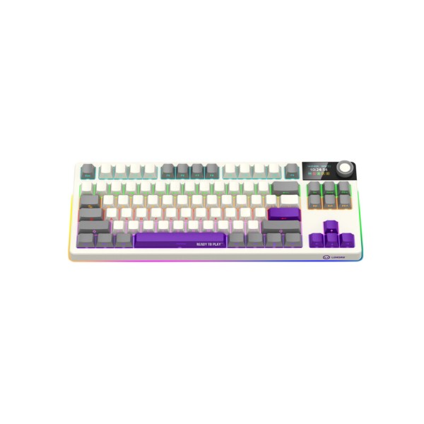 Фото - Клавиатура беспроводная игровая Lorgar KBP70TKLW Wireless TKL Mechanical Pro Beige (LRG-KBP70TKLW-RT-US)