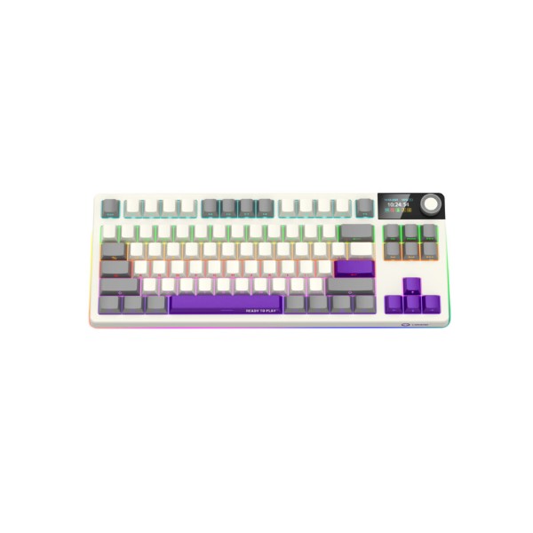 Фото - Клавиатура беспроводная игровая Lorgar KBP70TKLW Wireless TKL Mechanical Pro Beige (LRG-KBP70TKLW-RT-US)