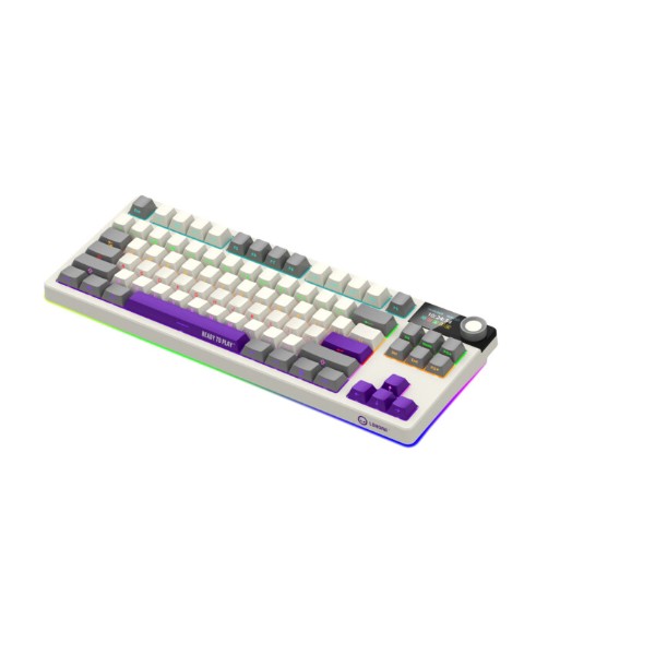Фото - Клавиатура беспроводная игровая Lorgar KBP70TKLW Wireless TKL Mechanical Pro Beige (LRG-KBP70TKLW-RT-US)