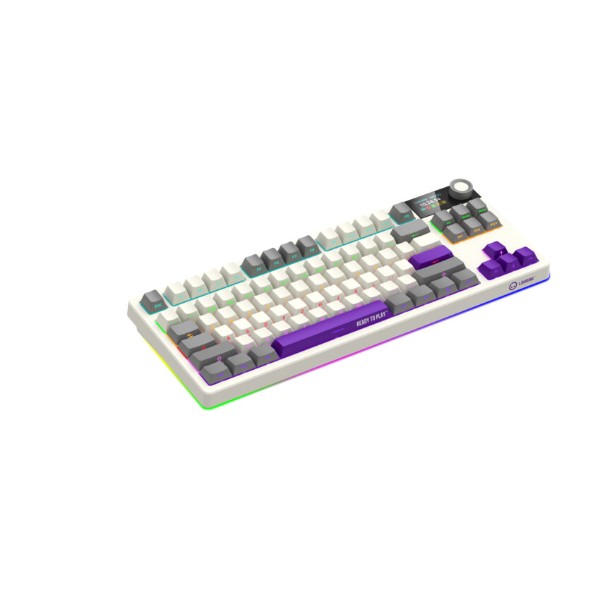 Фото - Клавиатура беспроводная игровая Lorgar KBP70TKLW Wireless TKL Mechanical Pro Beige (LRG-KBP70TKLW-RT-US)