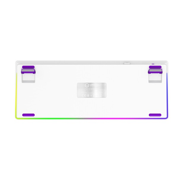 Фото - Клавиатура беспроводная игровая Lorgar KBP70TKLW Wireless TKL Mechanical Pro White (LRG-KBP70TKLW-WH-US)