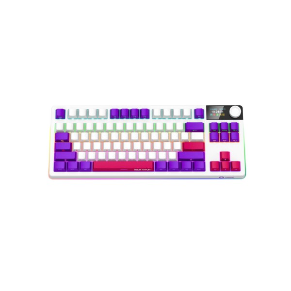Фото - Клавиатура беспроводная игровая Lorgar KBP70TKLW Wireless TKL Mechanical Pro White (LRG-KBP70TKLW-WH-US)