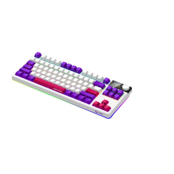 Фото - Клавиатура беспроводная игровая Lorgar KBP70TKLW Wireless TKL Mechanical Pro White (LRG-KBP70TKLW-WH-US)