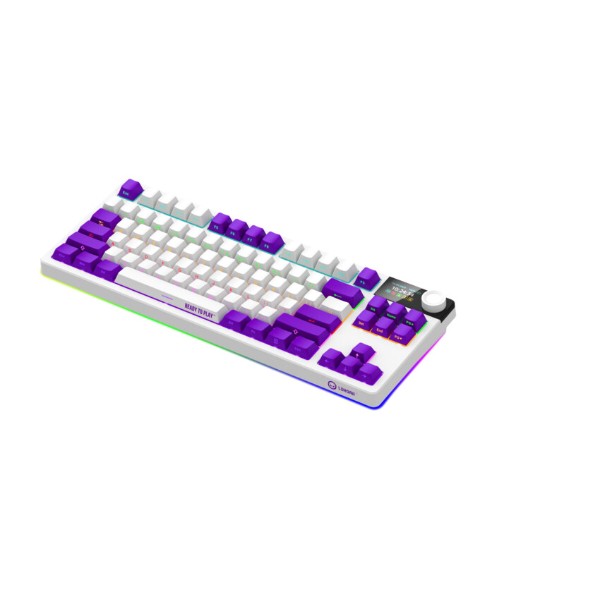 Фото - Клавиатура беспроводная игровая Lorgar KBP70TKLW Wireless TKL Mechanical Pro White (LRG-KBP70TKLW-WH-US)