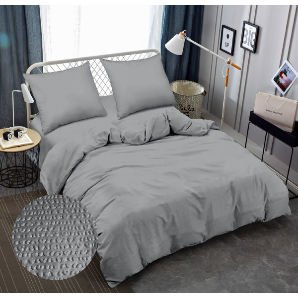 Фото - Комплект постільної білизни Zastelli 15-4307 Tradewinds жатка 175х210 Сірий (22228) Фото - Комплект постільної білизни Zastelli 15-4307 Tradewinds жатка 175х210 Сірий (22228)