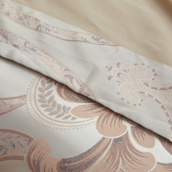 Фото - Комплект постільної білизни Word of Dream 64 Версаль жаккард 200х220 см бежевий (19303-19308)