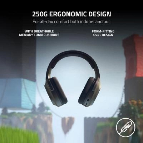 Фото - Гарнитура беспроводная игровая Razer Barracuda X 2022 Roblox Edition Black (RZ04-04430400-R3M1)
