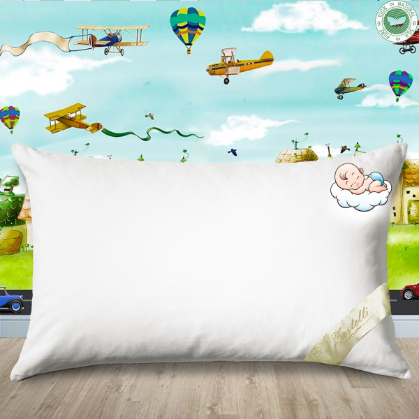 Фото - Подушка дитяча стандартна Zastelli Капок 40х60 біла (11959)