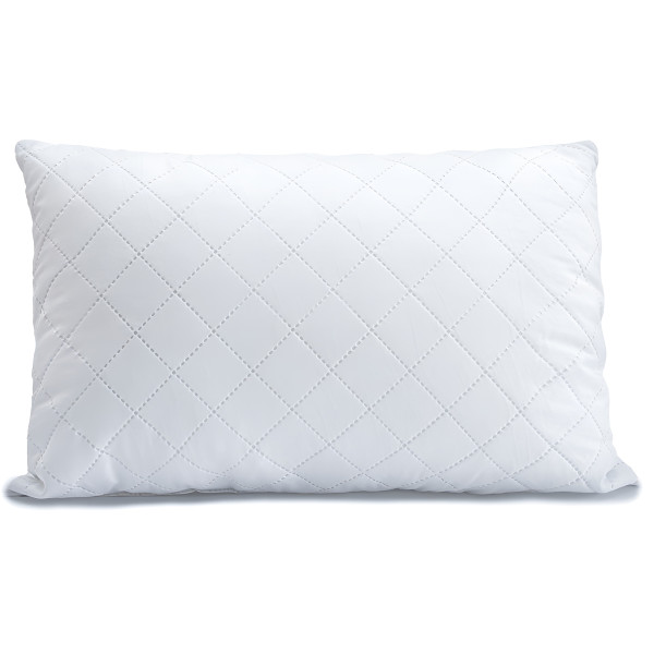 Фото - Подушка стандартна Zastelli антиалергенне волокно 50х70 см біла (16325)