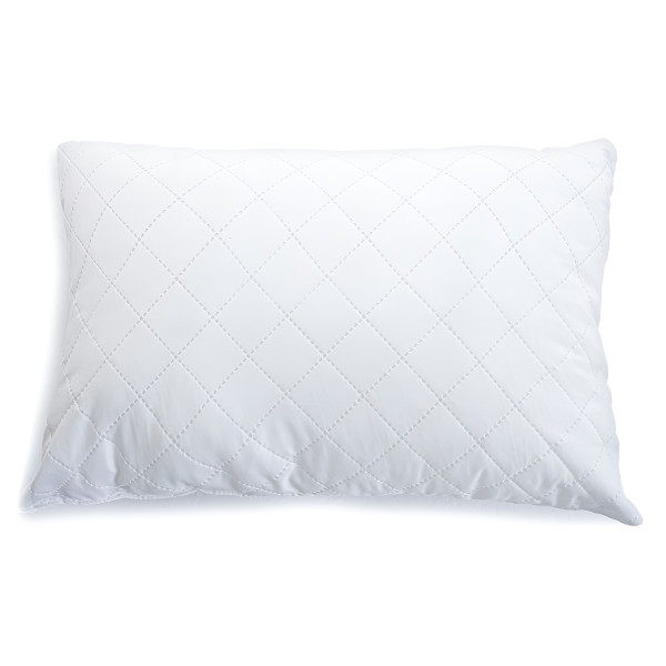 Фото - Подушка стандартна Zastelli антиалергенне волокно 50х70 см біла (16325)