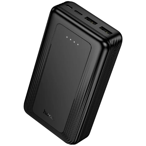 Фото - Батарея мобильная HOCO J165A 20000mAh Black (6942007666305)