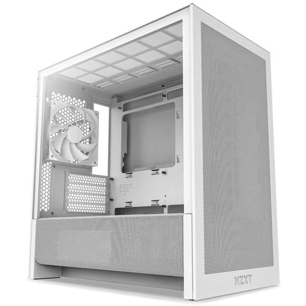 Фото - Корпус NZXT H3 Flow micro-ATX Mid-tower Case - All White (CC-H31FW-01)