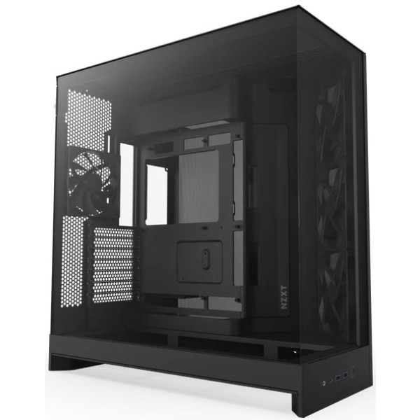 Фото - Корпус NZXT H9 Flow Dual-Chamber Mid-tower Case - All Black (CM-H92FB-01)