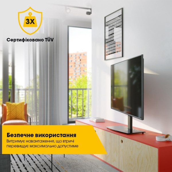 Фото - Кріплення для телевізора Vogels MS3085 Table-Top Stand (8553085)