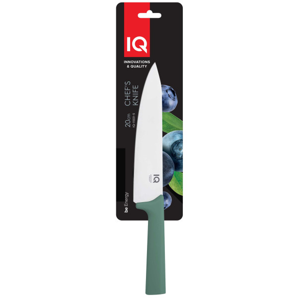 Фото - Ніж кухаря IQ Be Energy 20 см (IQ-11001-5)