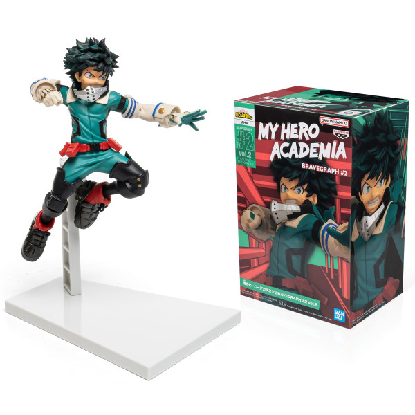 Фото - Колекційна фігурка Banpresto MHA Bravegr - Deku vol.2 (BP88067P)