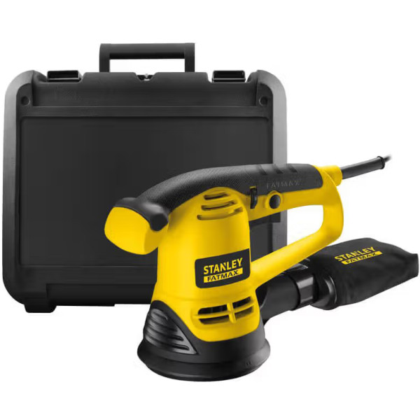 Фото - Ексцентрикова шліфовальна машина Stanley FatMax 480 Вт (FME440K)