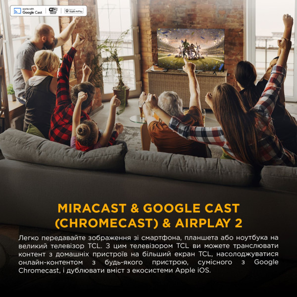 Фото - Телевізор TCL 55P6K