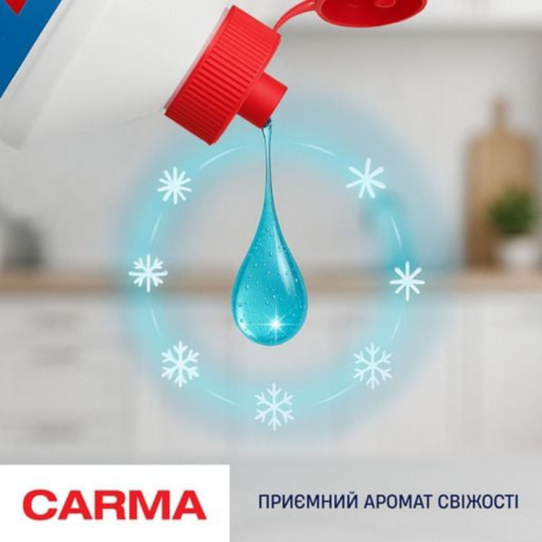 Фото - Засіб для ручного миття посуду Carma 450 мл Original (4820204702847)