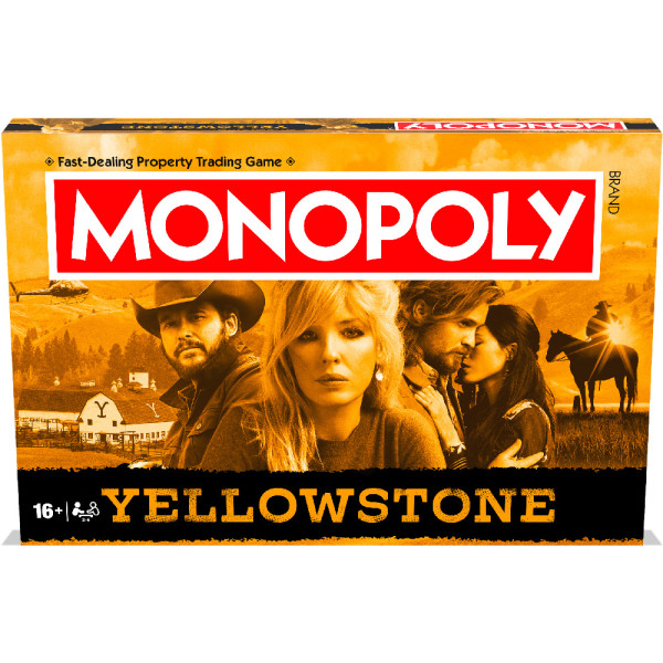 Фото - Настільна гра стратегічна (18+) Winning Moves YELLOWSTONE Monopoly (WM04120-EN1-6)