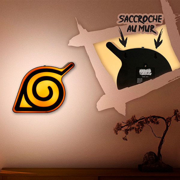 Фото - Настільна лампа дитяча ABYstyle NARUTO SHIPPUDEN Konoha (ABYLIG025)