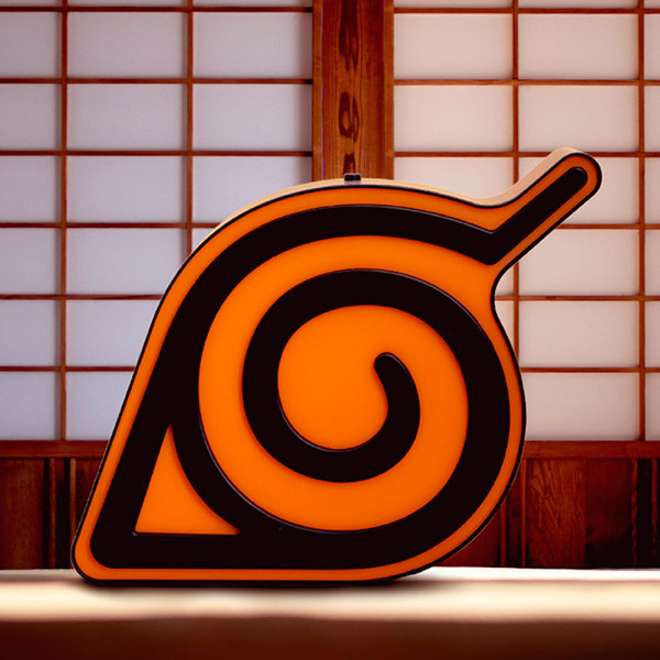 Фото - Настільна лампа дитяча ABYstyle NARUTO SHIPPUDEN Konoha (ABYLIG025)