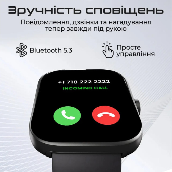 Фото - Смарт-годинник HiFuture lume.silvergrey