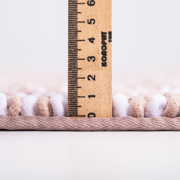 Фото - Набір килимів DarianA Melody 55х50+50х80 см Бежевий (1000007499)