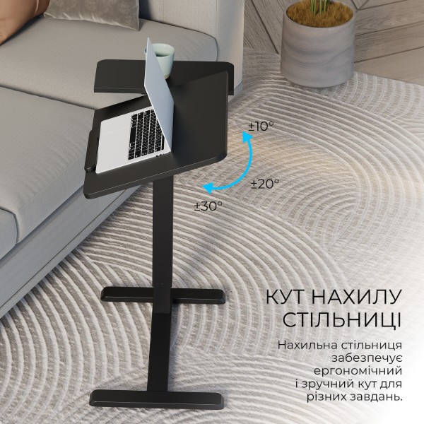 Фото - Стол компьютерный OfficePro ODM320B Black
