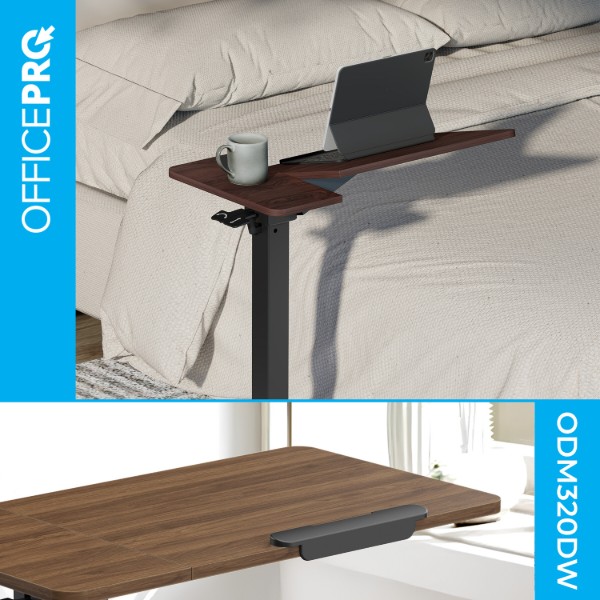 Фото - Стол компьютерный OfficePro ODM320DW Dark Wood/Black
