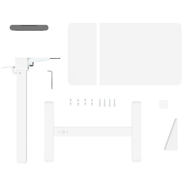 Фото - Стол компьютерный OfficePro ODM320W White