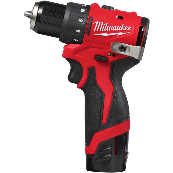 Фото - Дриль-шуруповерт Milwaukee M12 BLDDRC-202C 12В (4933499686)