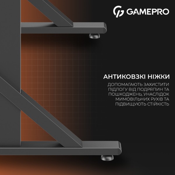 Фото - Стол компьютерный GamePro GD210B Black