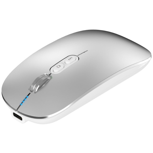 Фото - Миша бездротова Bavin G-K-991 RGB Wireless Silver