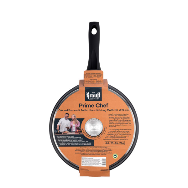 Фото - Сковорода для млинців Krauff 25-45-246 Prime Chef 24 см