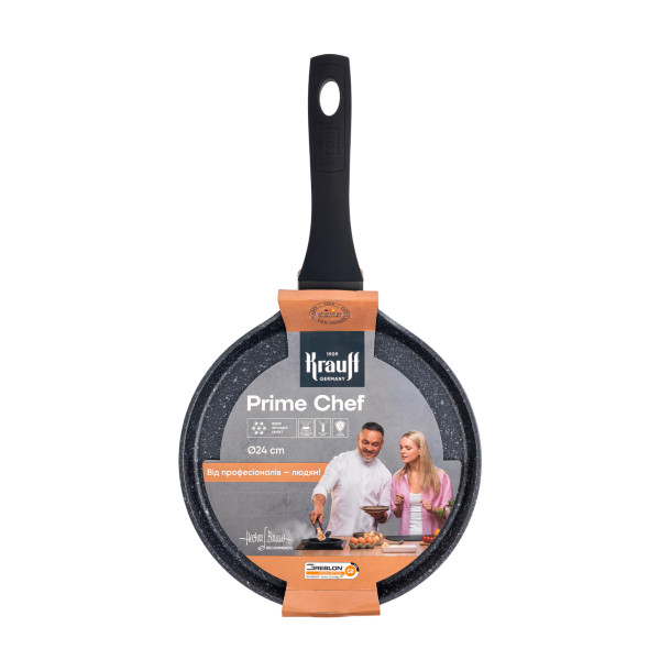 Фото - Сковорода для млинців Krauff 25-45-246 Prime Chef 24 см