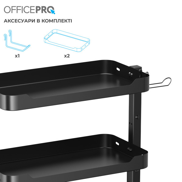 Фото - Настольная доска-органайзер OfficePro DO800B Black