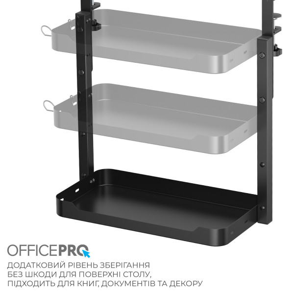 Фото - Настольная доска-органайзер OfficePro DO800B Black