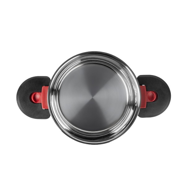 Фото - Каструля Krauff 1.9 л Prime Chef зі скляною кришкою (26-303-018)