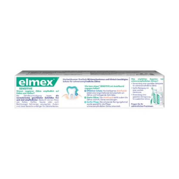 Фото - Зубна паста Elmex Sensitive Плюс 75 мл