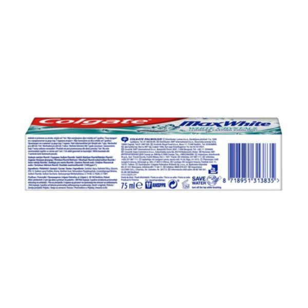 Фото - Зубна паста Colgate Max White White Crystals 75 мл