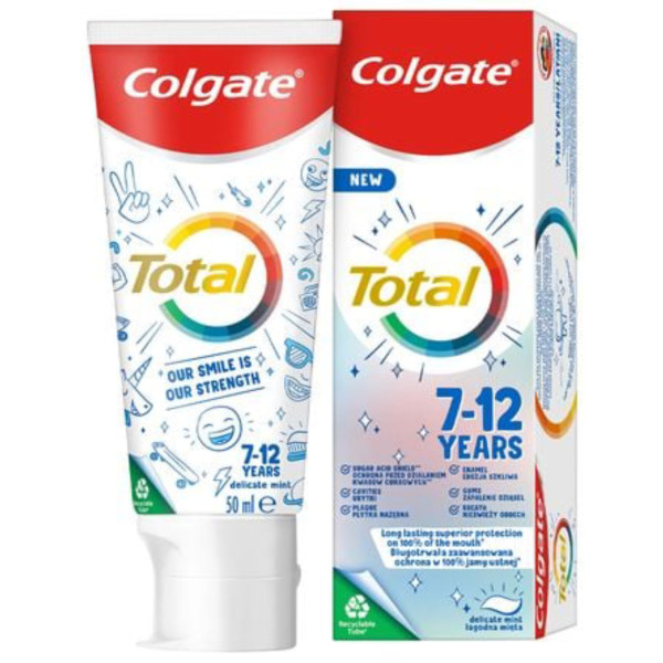 Фото - Зубна паста Colgate Total kids 50 мл