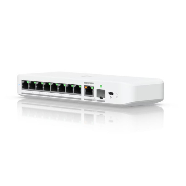 Фото - Коммутатор локальної мережі (Switch) Ubiquiti USW-FLEX-2.5G-8