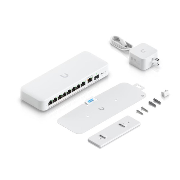 Фото - Коммутатор локальної мережі (Switch) Ubiquiti USW-FLEX-2.5G-8