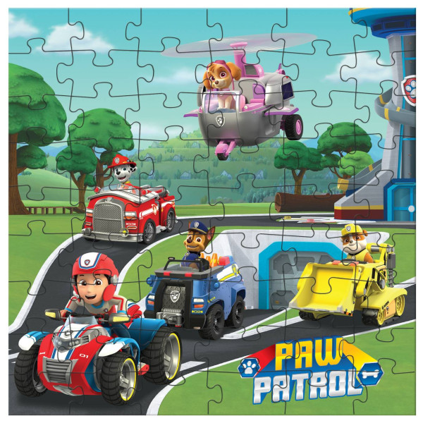 Пазли (3-4 роки) Dodo 3 в 1 Paw Patrol. Готові до роботи (200579 ...
