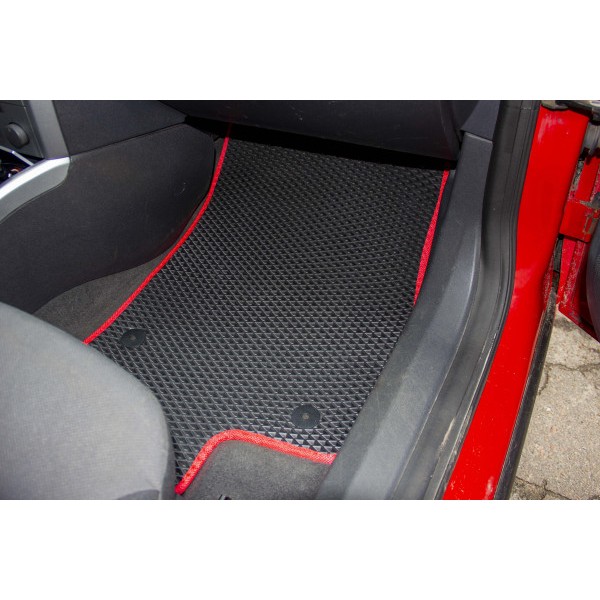 Фото - Коврики из экокожи в салон авто передние EVAtech ECO для Astra (H) MT Opel 2004-2014 3 поколение Combi EU OL3549AD2AV4BBLB