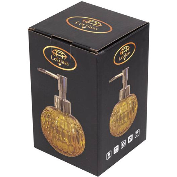 Фото - Дозатор для мила LeGlass 300 мл (355-284)