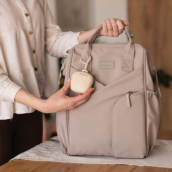 Фото - Контейнер для зберігання пустушок BabyOno Beige (1656/03)