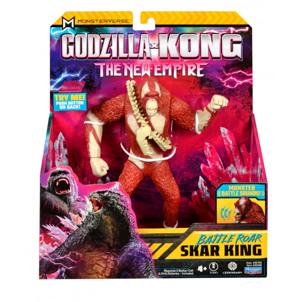 Фото - Фігурка міфічної істоти Godzilla vs. Kong СКАР КІНГ ГОТОВИЙ ДО БОЮ (18 cm, звук) (35508G)